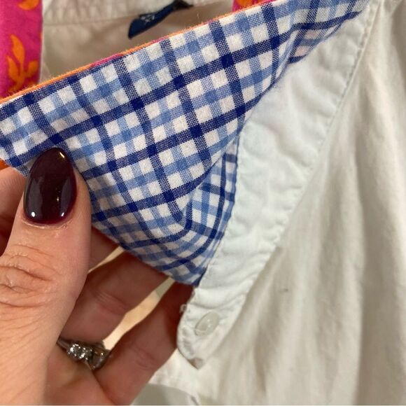 Ladies Pearly Vine Brand Stretch Button Down Blouse with Collar & Cuff Detail XL - Picture 7 of 14